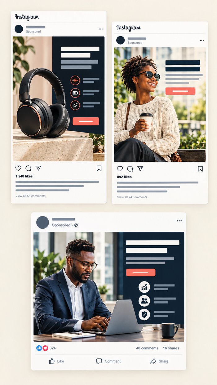 Meta ad creative example